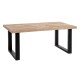 Industrial-Esstisch Mangoholz 180x90 - fanmuebles
