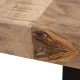 Industrial-Esstisch Mangoholz 180x90 - fanmuebles