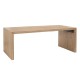 Table à Manger Pin Naturel 200x100 Farmhouse - fanmuebles