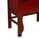 Armadio Rosso Orientale Legno Pino Riciclato 83x195 cm