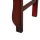 Armoire Rouge Orientale Bois Pin Recyclé 83x195 cm