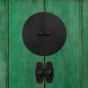 Armario Madera Reciclada Verde Vintage Artesanal 83,5x195 cm