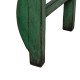 Armoire Bois Recyclé Vert Vintage Artisanale 83,5x195 cm