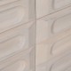 Aparador Boho Madera Mango Blanco Rozado 152x92 - fanmuebles