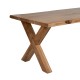 Tavolo Pranzo Legno Acacia Bordo Irregolare 240x100 - fanmuebles