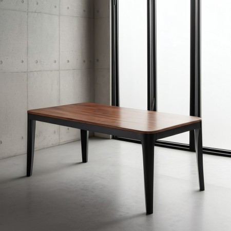 Esstisch Mangoholz Sheesham Intarsien 180x90 - fanmuebles