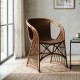 Rattansessel Natur Boho Chic Stil 57x59x84 cm
