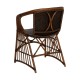Sillón Ratán Natural Estilo Boho Chic 57x59x84 cm