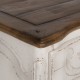 Cassettiera Legno Mindi Naturale 130cm -fanmuebles