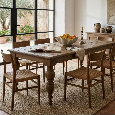 Tavolo da Pranzo Rovere Industriale 240cm