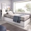 Cabezal cama 120 + Canapé recto 105 Ten Blanco 127,2 x 96 x 213,4 cm