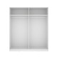 Armario 4 Puertas Batientes Emax Blanco - fanmuebles