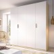 Armadio 2 Ante Scorrevoli Bianco 180 cm - fanmuebles