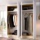 Armario 2 Puertas Correderas Blanco 180 cm - fanmuebles