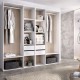 Closet Suit Branco Natural Reversível 196x205x45 cm