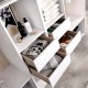 Cabina Armadio Suit Bianco Naturale Reversibile 196x205x45 cm