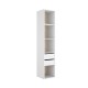 Colonna Guardaroba Suit Bianco e Naturale 45 cm