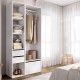 Cabina Armadio Aperta Suit Bianco Naturale Reversibile 100 cm - fanmuebles