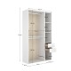 Vestidor Abierto Suit Blanco Reversible 120x204 cm - fanmuebles