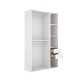 Vestidor Abierto Suit Blanco Reversible 120x204 cm - fanmuebles