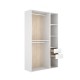 Dressing Ouvert Suit Blanc Naturel Réversible - fanmuebles