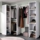 Closet de Canto Suit Branco Adaptável