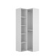 Vestidor de rincón Suit Blanco Natural 84,5 x 205 x 84,5 cm