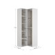 Dressing d'angle Suit Blanc Naturel 84,5 x 205 x 84,5 cm
