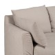 Divano 3 Posti Grande Beige Tessuto - fanmuebles
