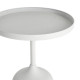 MESITA BLANCO METAL 40 X 40 X 58 CM