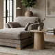 Mesa Centro Beige 58 x 48 x 58 cm