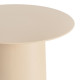 Mesa Centro Beige 58 x 48 x 58 cm