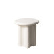 MESA AUXILIAR LACADO CREMA DM SALÓN 50 X 50 X 50 CM