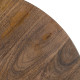 MESITA NATURAL MADERA DE MANGO 50 X 50 X 56 CM