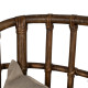 Sillón Pavo Real Ratán Natural 82x108x78 cm - fanmuebles