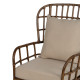 Sillón Pavo Real Ratán Natural 82x108x78 cm - fanmuebles