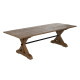 Mesa Jantar Carvalho Recuperado 240 cm - fanmuebles