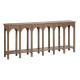 Konsole Flur Holz Kiefer Recycelt 210cm Natur fanmuebles