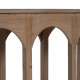 Console Entrée Bois Pin Recyclé 210cm Naturel fanmuebles