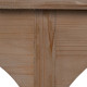 Consola Entrada Madera Pino Reciclada 210cm Natural fanmuebles