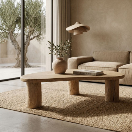 Mesa Centro Natural 170 x 45 x 94 cm