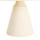Mesita Taupe 71 x 38 x 71 cm