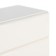 Mesita Crema 56.5 x 56.5 x 42.5 cm