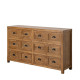 CÓMODA MADERA RECICLADA SALÓN 160 X 40 X 90 CM