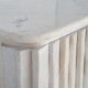 Aparador Beige Envejecido 153 x 73 x 41 cm