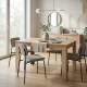 fanmuebles - Mesa Comedor Extensible Noruega Roble Artisan