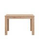 fanmuebles - Mesa Comedor Extensible Noruega Roble Artisan