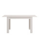 Mesa de Comedor Extensible Noruega - Blanca Mate