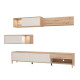 Móvel de Sala Modular Bergen Carvalho Cashmere - fanmuebles