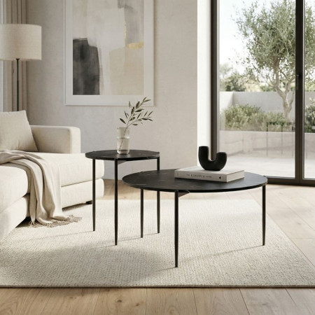 MESA CENTRO EVEROL NEGRO